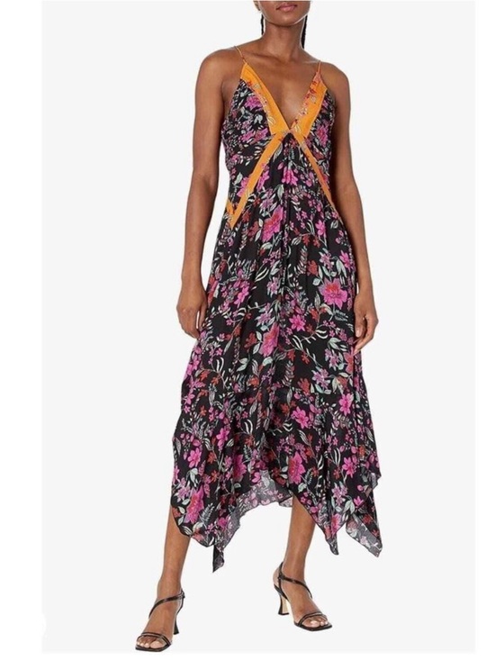 Free People Dresses & Skirts - Free People There She Goes Floral Midi Slip